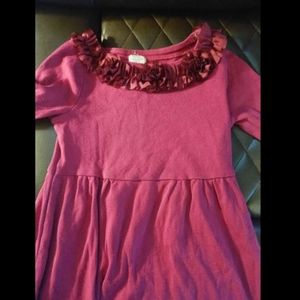 Maroon Dress size 6 girls
